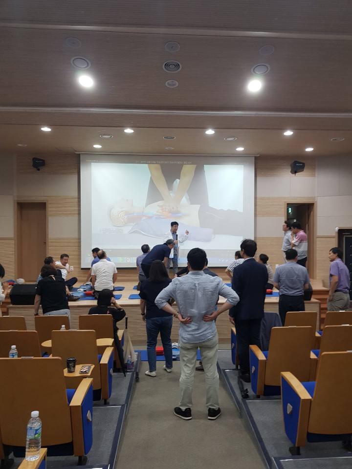2019/09/09 2019년도 교수회 건강강좌1 심폐소생술교육 1차