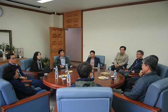 2016/04/19 부산대학교 교수회와의 업무 협의