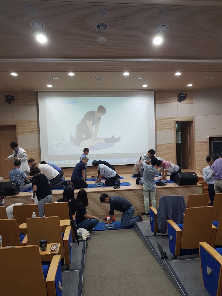 2019/09/09 2019년도 교수회 건강강좌1 심폐소생술교육 1차